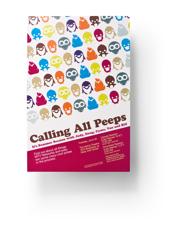 MTVN TOWN HALL W/ THE CEO POSTERS